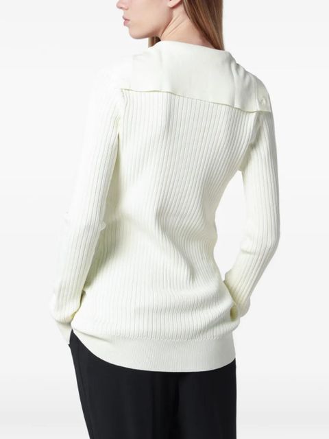 ENTIRE STUDIOS button turtleneck sweater - Neutrals