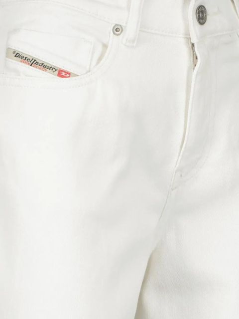 Diesel five-pocket wide-leg jeans - White