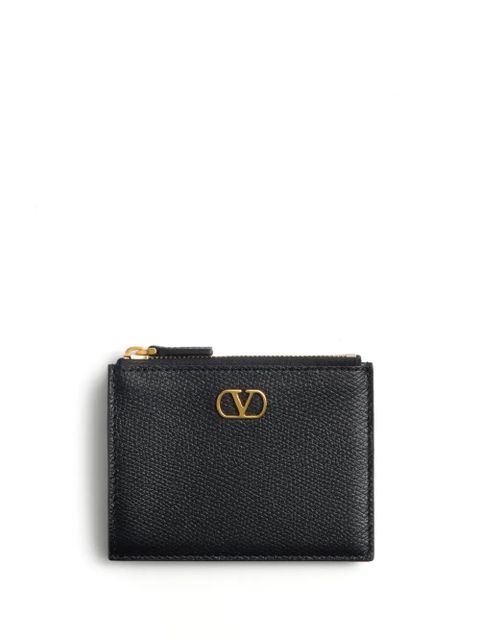 Valentino Garavani VLogo Signature card holder - Black - zdjęcie produktu nr 1