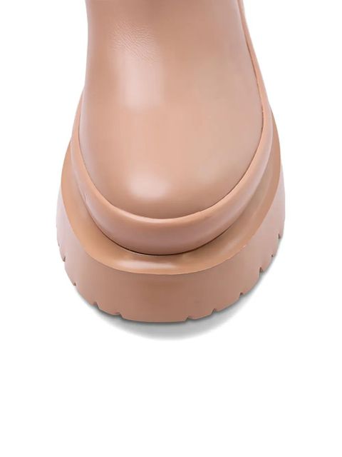 Valentino Garavani platform-sole boots - Neutrals