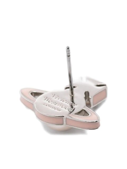 Vivienne Westwood orb-stud earrings - Pink