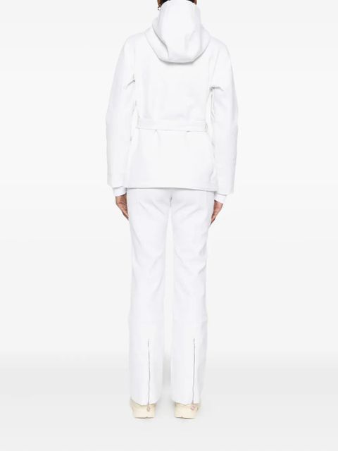 Casablanca hooded belted ski jacket - White - zdjęcie produktu nr 2