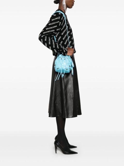 Balenciaga Le Cagole Xs bucket bag - Blue - zdjęcie produktu nr 2