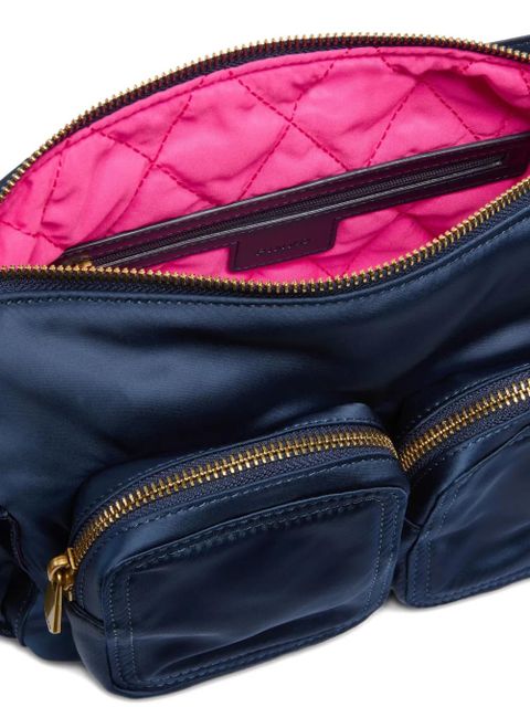 PINKO double-pocket top-handle shoulder bag - Blue - zdjęcie produktu nr 2