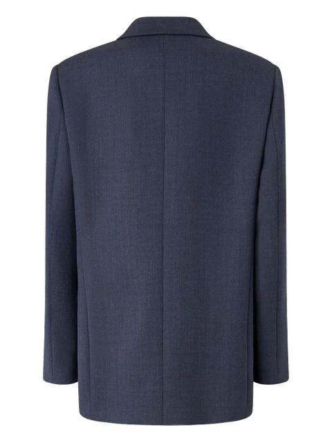 PINKO double-breasted button-closure blazer - Blue - zdjęcie produktu nr 2