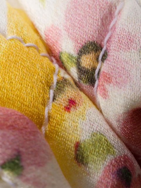 Prada floral-print scrunchie - White - zdjęcie produktu nr 2