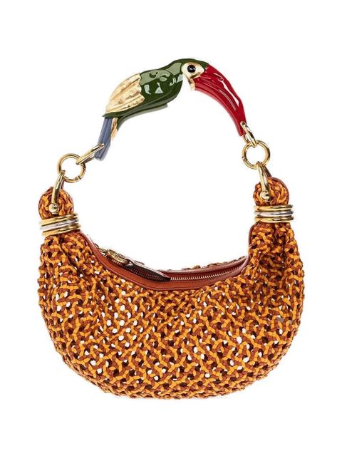 Chloé woven leather tote bag - Orange - zdjęcie produktu nr 1