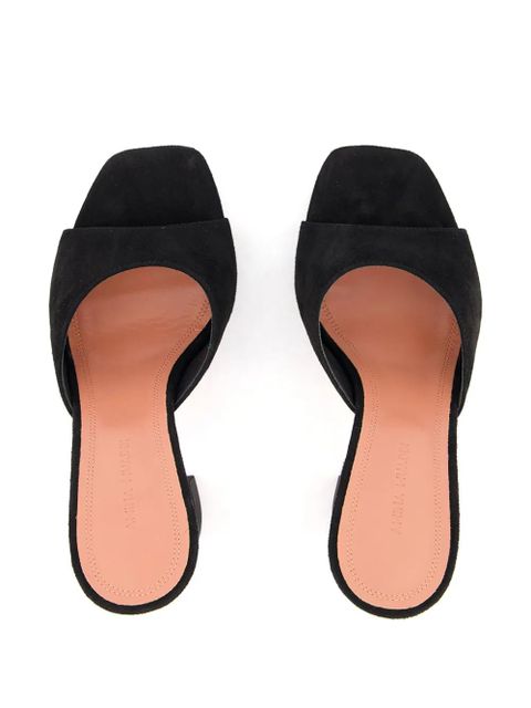 Amina Muaddi 95mm Lupita sandals - Black