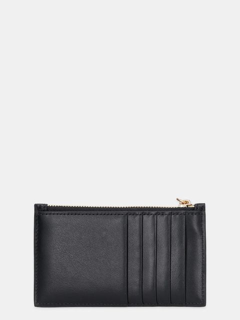 Calvin Klein portfel skórzany damski kolor czarny LV04F1076G