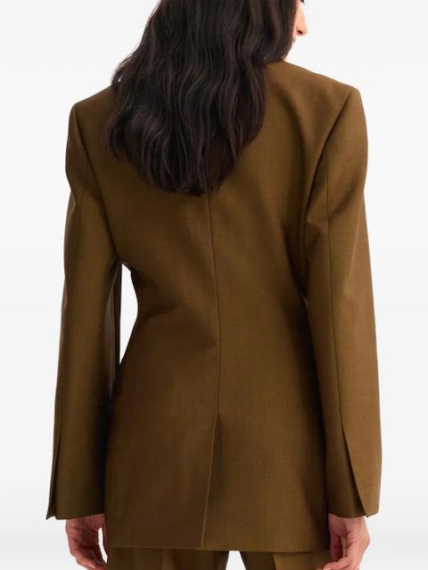 Róhe double-breasted blazer - Brown