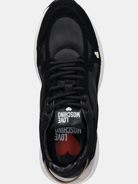 Love Moschino sneakersy damskie kolor czarny JA15415G0NIND00A