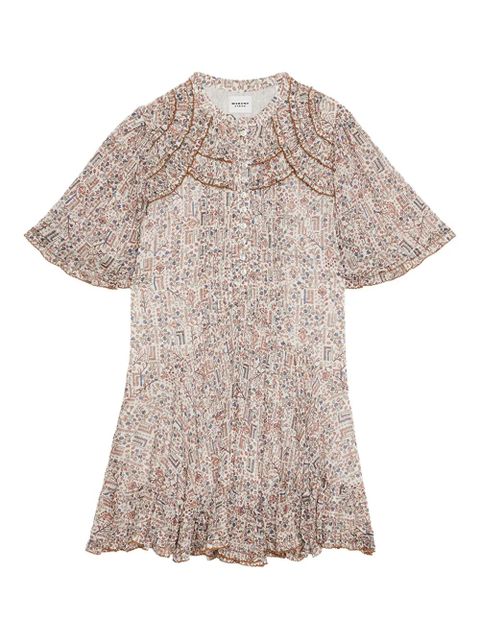 MARANT ÉTOILE Celyana mini dress - Neutrals - zdjęcie produktu nr 1