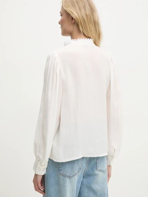 Answear.LAB koszula damska kolor biały regular