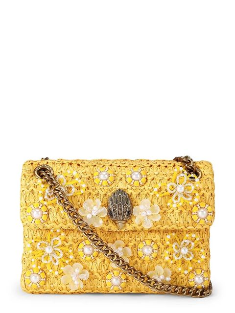 Kurt Geiger London torebka crossbody damska Raffia Mini Kensington - zdjęcie produktu nr 1
