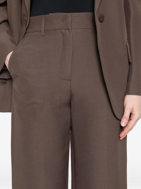 Weekend Max Mara front-pockets trousers - Brown