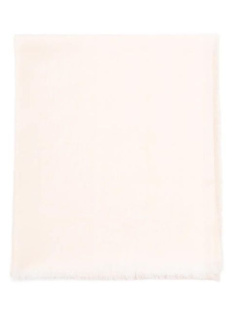 TWINSET fringed scarf - Neutrals - zdjęcie produktu nr 1
