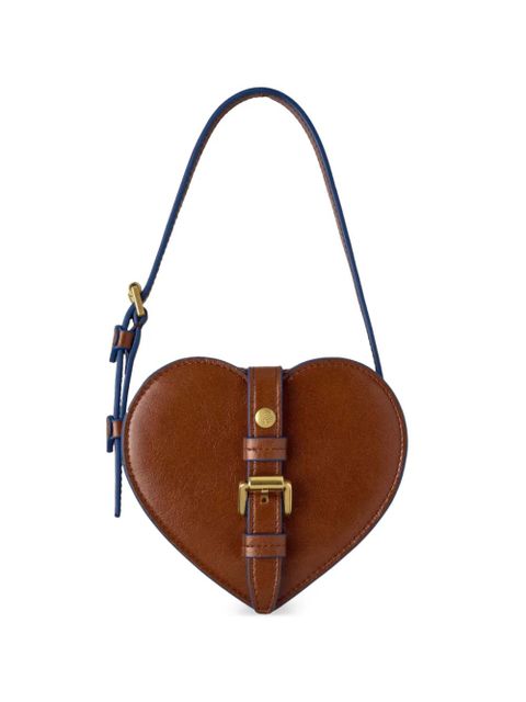 Mulberry mini Roxanne buckle-detail heart bag - Brown - zdjęcie produktu nr 1