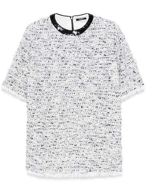 Balmain tweed top - White - zdjęcie produktu nr 1