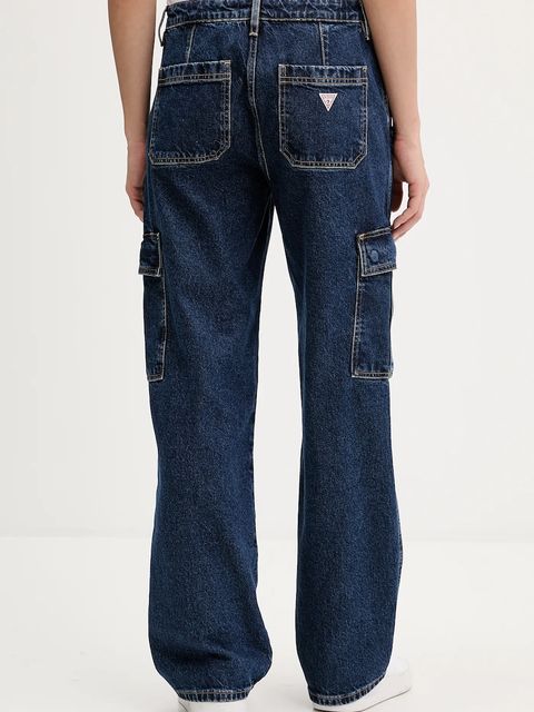 Guess Jeans jeansy damskie high waist W5RA1R D5M41