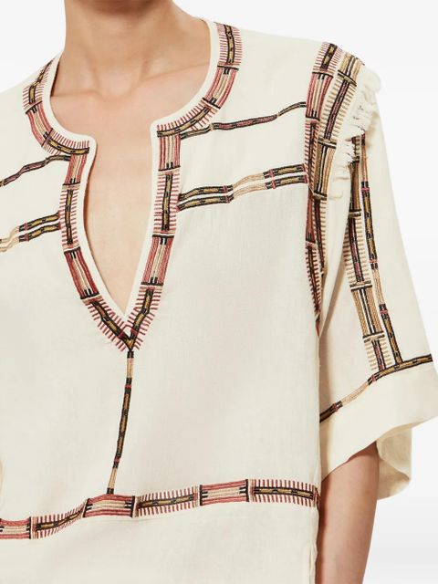 ISABEL MARANT Fiosa blouse - Neutrals