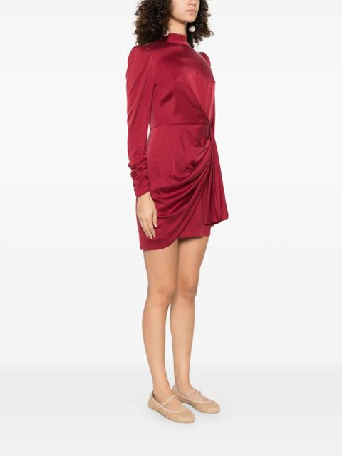 ZIMMERMANN draped mini dress - Red