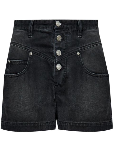 ISABEL MARANT Jovany shorts - Black - zdjęcie produktu nr 1