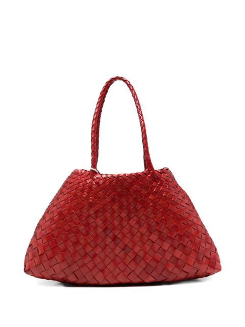 DRAGON DIFFUSION woven handle tote bag - Red - zdjęcie produktu nr 1