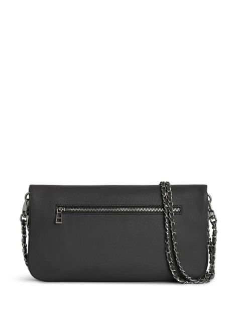 Zadig&Voltaire Rock leather clutch bag - Grey - zdjęcie produktu nr 2