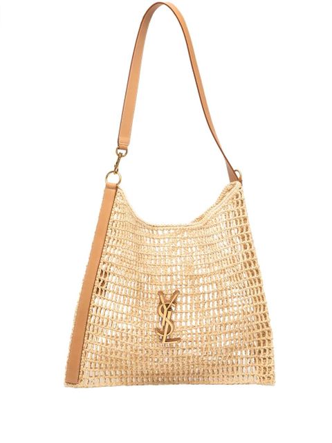 Saint Laurent Oxalis beach bag - Neutrals