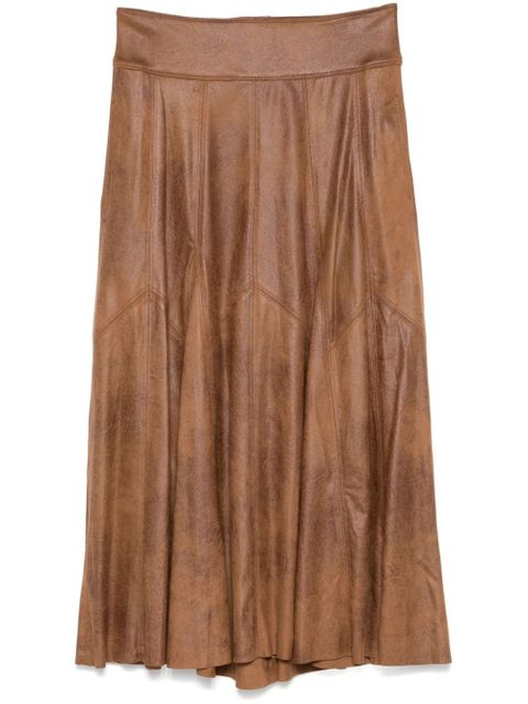 ISABEL MARANT Genevi maxi skirt - Brown - zdjęcie produktu nr 1