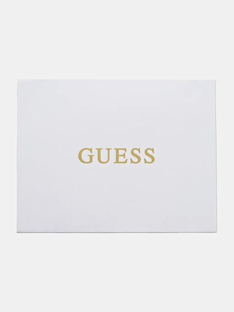 Guess chusta damska kolor beżowy wzorzysta AW5191 POL03