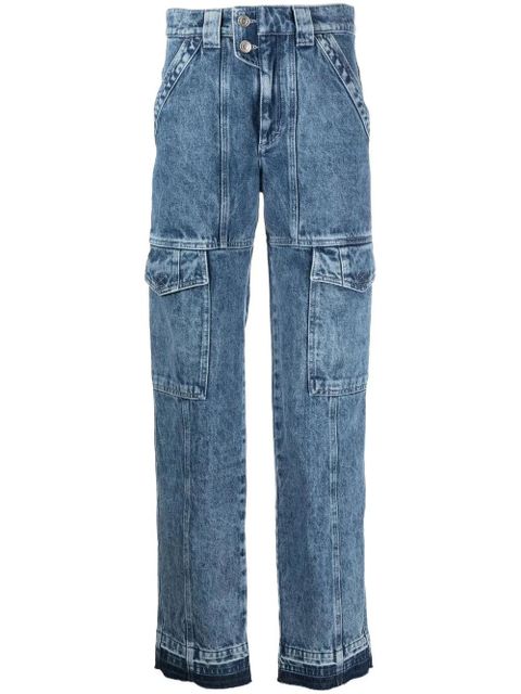 MARANT ÉTOILE Vayoneo cargo jeans - Blue - zdjęcie produktu nr 1