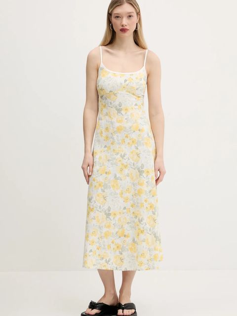 Hollister Co. sukienka lniana - zdjęcie produktu nr 2