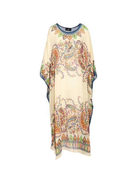 ETRO paisley printed kaftan - Neutrals - zdjęcie produktu nr 1
