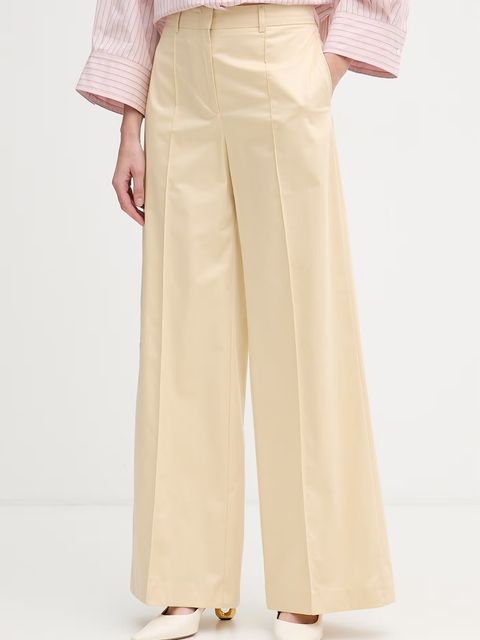 Max&Co. spodnie damskie bawełniane z elastanem MCOVERTICE - zdjęcie produktu nr 1