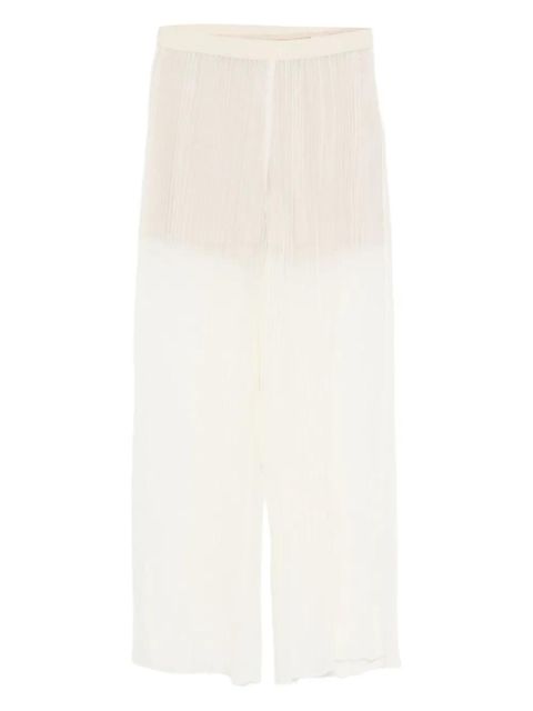 Alysi semi-sheer trousers - Neutrals - zdjęcie produktu nr 2