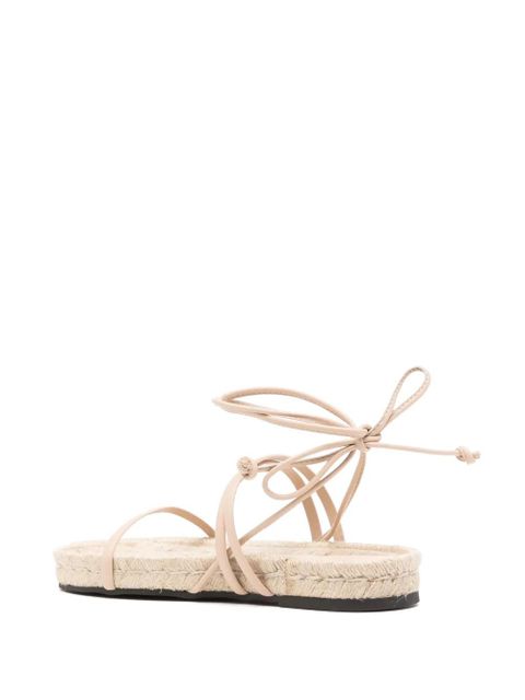 ALOHAS Rayna lace-up sandals - Neutrals