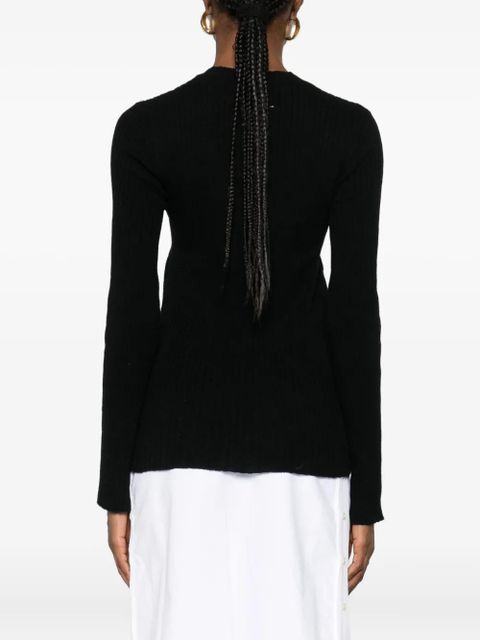 MM6 Maison Margiela round-neck sweater - Black