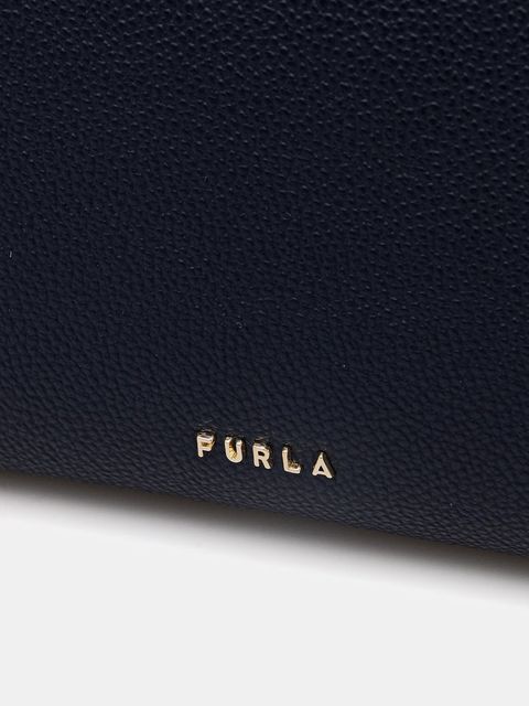 Furla torebka skórzana Double Mini Boston Bag