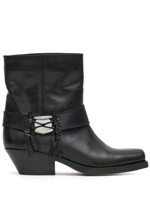 ISABEL MARANT 40mm Akson Gaucho boots - Black - zdjęcie produktu nr 1