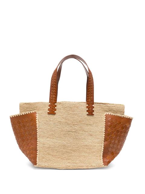 DRAGON DIFFUSION X Sovani woven tote bag - Neutrals - zdjęcie produktu nr 1