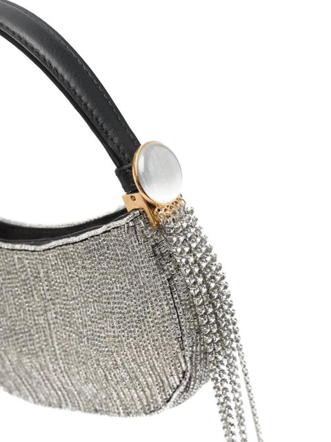 Magda Butrym micro Vesna embellished clutch bag - Silver