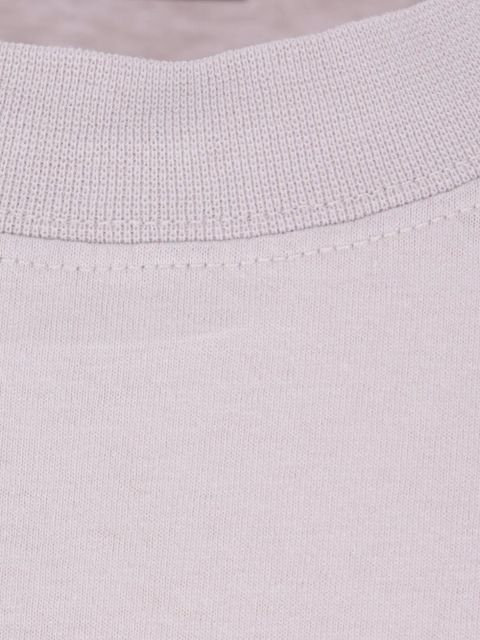 Balenciaga logo-embroidered cotton T-shirt - Pink