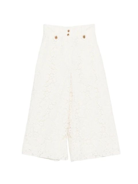 ZIMMERMANN Luna lace trousers - Neutrals - zdjęcie produktu nr 1