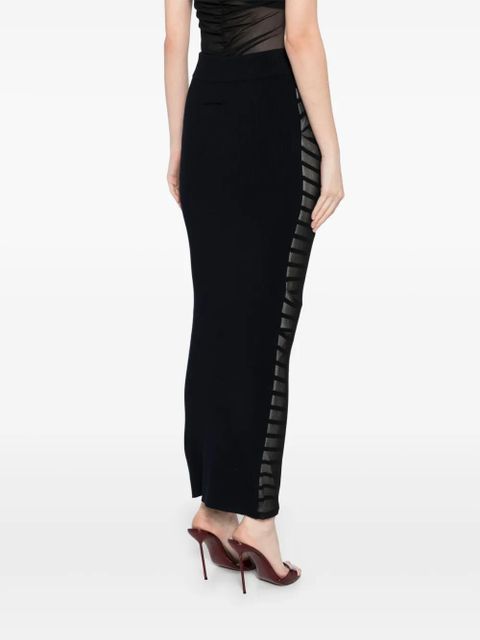 Jean Paul Gaultier Marinière skirt - Blue