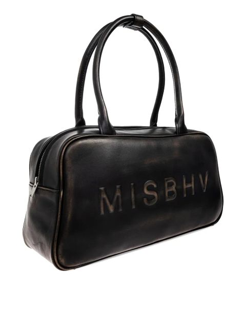 MISBHV embossed-logo tote bag - Black - zdjęcie produktu nr 2