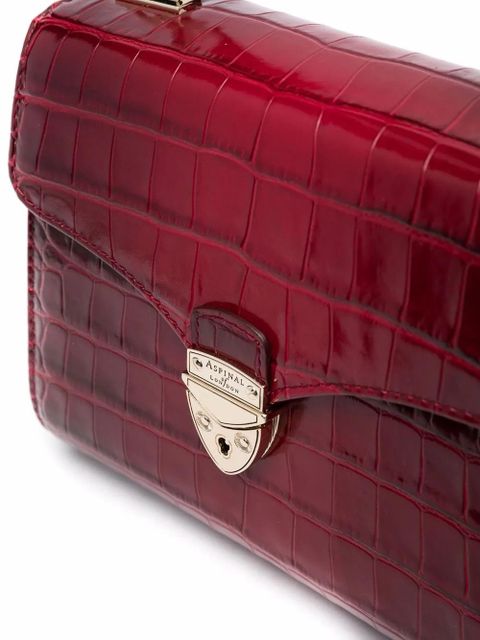 Aspinal Of London Midi Mayfair top-handle bag - Red