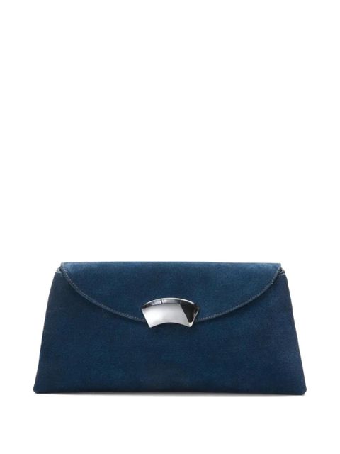 3.1 Phillip Lim ID Soft Dual flap hardware clutch bag - Blue