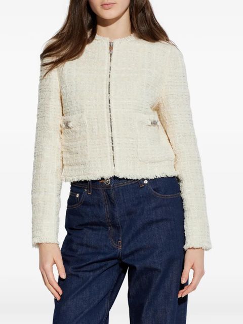 Versace cotton cardigan jacket - Neutrals - zdjęcie produktu nr 2