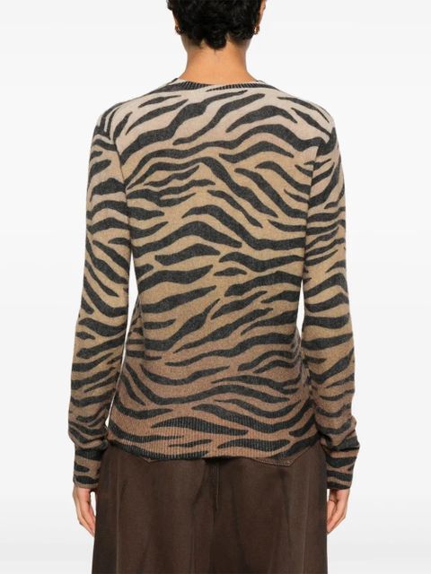 MC2 Saint Barth New Queen animal-print sweater - Neutrals
